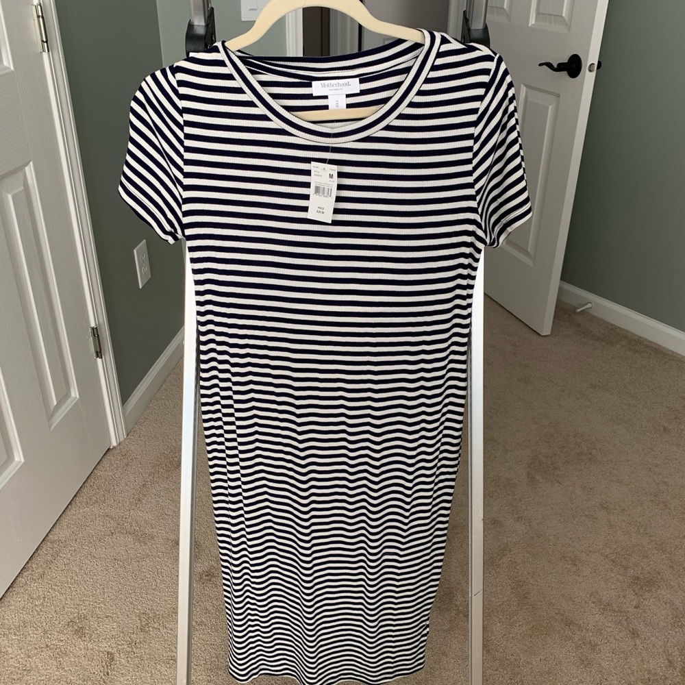 NWT - Motherhood maternity Rib Knit Tee Dress